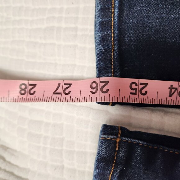 J Crew Stretch Skinny Ankle Jeans 26/28 - Picture 3 of 6